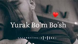 Sardor Safarov - Yurak Bo'm Bo'sh [ TEXT ] караоке   (Yuragim endi bo'm bo'sh)