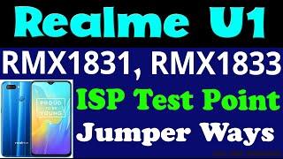 Oppo Realme U1 ISP Point out RMX1831, RMX1833ISP Jumper Ways BY GSM Free Equipment