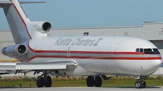 {TrueSound}™ LOUD JT8D! Kalitta Boeing 727 Glorious Takeoff From Ft. Lauderdale