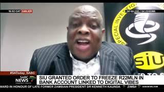 SIU on the order to freeze money held Digital Vibes account: Kaizer Kganyago