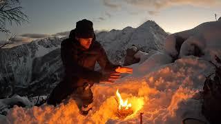 Winter Tour. Übernachtung auf 1700 m