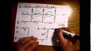 Infinite Resistor Ladder