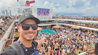 My First SOLO CRUISE on the Carnival Horizon 2024 | EMBARKATION DAY | Cruise Vlog