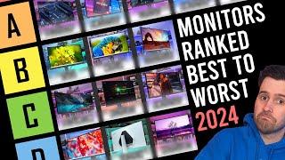 Ranking ALL 34 Monitors I Reviewed in 2024