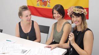 Inconvenient Interviews w/Risa: Spanish Class with Bridey Elliott and Clare McNulty | HelloGiggles