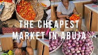 Shop with me/ cheapest market in Abuja Nigeria