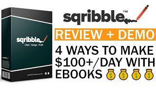 Sqribble Review and Demo 2021 | Ebook Creator | No Writing & No Design[Get It For $17 Bucks+Bonus]