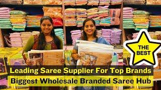 ️ Chennai's Biggest Wholesale Saree Shop | House Of Sarees Mylapore | Priya just now fashion