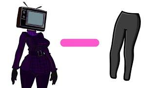 TV Woman - Pants = ??? | Skibidi Toilet LEXV27 animations