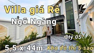 Tâm Tư Bán Nhà Rẻ Ngỡ Ngàng sổ hồng riêng 5,5x44m ngay khu đô thị 5 sao bình chánh còn giảm thêm