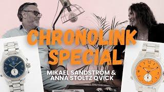 Chronolink-Special (Sjöö Sandström) Mikael Sandström i ett samtal med Anna Stoltz Qvick.