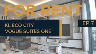 Rent | KL Eco City, Vogue Suites One Residence | 2Bedrooms Bathrooms unit with balcony(1120sqft) EP7