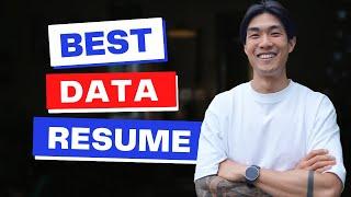 How To Build A Standout Data Resume (Best Free Resume Template)