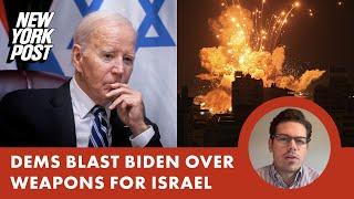 Multiple House Democrats blast Biden holding back Israel military aid, say it ‘emboldens’ Hamas