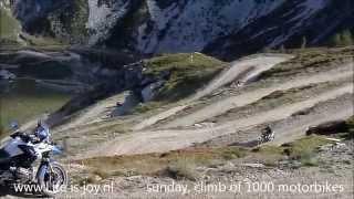 Stella Alpina Highest motorcycle meeting in the World climbing highest mountainroad of Europe