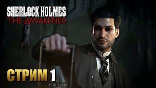 SHERLOCK HOLMES: The Awakened | Прохождение Игры на Русском | Стрим 1