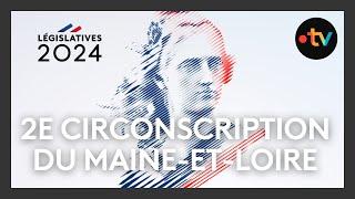 Législatives 2024 - débat 2e circonscription du Maine-et-Loire