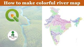 Creating a Stunning and Informative River Map with QGIS (No Python or ArcGIS Needed)