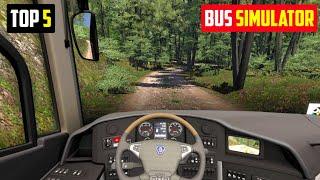 Top 5 Bus simulator games for android | Best bus simulator games for android in 2024