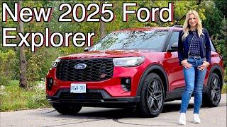 New 2025 Ford Explorer review // So much better inside!