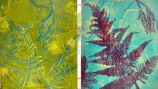 40. Botanical Gel Printing