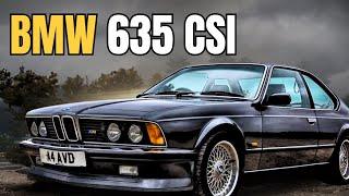 BMW 635 CSI - CRAZY power of this German Car (1985)