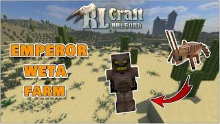 Emperor Weta Farm  |  Weta Armor Set  |  RLCraft  Dregora v1.0.6b