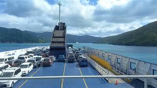 Very rough Cook Strait crossing.