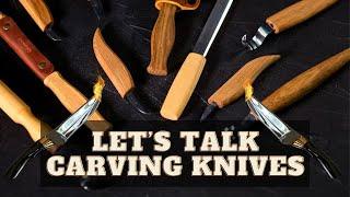 Let's Talk Wood Carving Knife Models from BeaverCraft