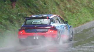 Rally Mont Blanc Morzine 2024 - Shakedown with the Rain & the Fog