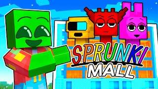 I Built a SPRUNKI MALL in Minecraft!