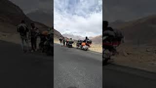 ladakh ride in royal Enfield / bullet ride in the ladakh / bullet in ladakh / leh  #shorts  #ladakh