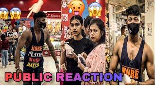 AMAZING GIRL’S REACTION WHEN BODYBUILDER ENTER A MALL //EPIC REACTION//.bodybuilder reaction video.