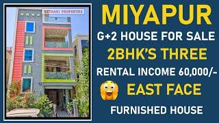 g+2 Independent House for sale in MiyapurHyderabad #kethakiproperties #villa #villaforsale #property