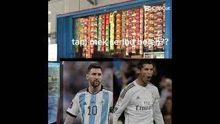 Ronaldo  beli nasi goreng di messi