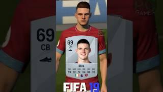 󠁧󠁢󠁥󠁮󠁧󠁿 DECLAN RICE fifa evolution (17-25) #eafc25 #fc25 #fifa #rice #arsenal