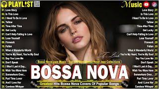 Bossa Nova Jazz 2024  Cozy Coffeehouse Vibes with Relaxing Covers