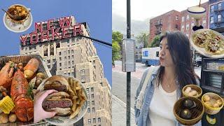 NY vlog. 뉴욕살이 1년차가 알려주는 맛집 모음 zip. 맨해튼+브루클린 맛집 추천. 뉴욕 여행에서 꼭 가야하는 뉴욕 맛집 브이로그