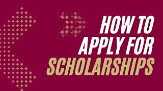 How to Apply to Scholarships at Howard Community College