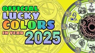 LUCKY COLOR IN 2025 | Swerteng kulay sa year 2025 at YEAR OF THE WOOD SNAKE Philippines