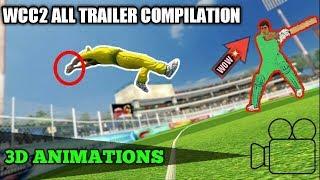WCC2 ALL 3D ANIMATION TRAILER COMPILATIONS || TECH WIDFRNDZ