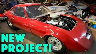 HOT ROD HOARDER Collection is Growing! OPEL GT DRAG CAR (it runs!)