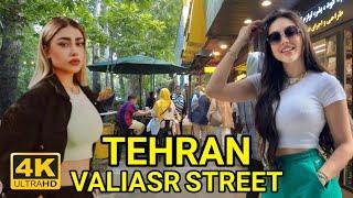 IRAN 2023 | Street Walking on Valiasr Street | Tehran 2023 4k Tour