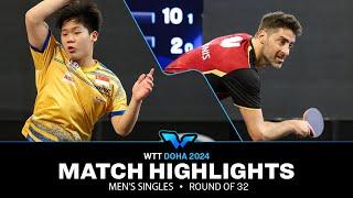 Panagiotis Gionis vs Quek Izaac | MS R32 | WTT Contender Doha 2024