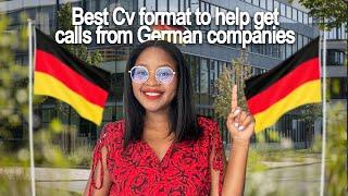 How to Format Your CV for German Companies (and Land That Job)