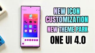 Samsung ONE UI 4.0 Icon Customization - New Theme park on Samsung Good Lock-Third party icon option.