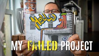 My failed PROJECT: graffiti and street artist sketchbook