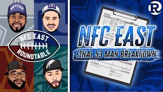 NFC East Roundtable | Final 53 Man Roster BREAKDOWN