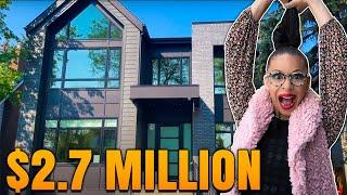 Edmonton Million Dollar Homes | $2.7 Million Dollar Home Tour | Edmonton Luxury Homes