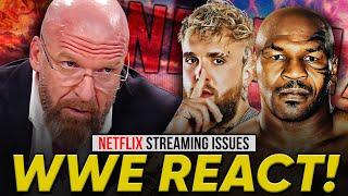 WWE REACT To Tyson/Paul Netflix Streaming Issues | AEW Star VENTS Frustration Directly To Tony Khan